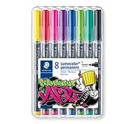 STAEDTLER 318W81 - Penna universale indelebile F, kit, 8 colori