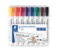 Staedtler Lumocolor Pennarello per lavagna bianca con punta tonda ad asciugatura