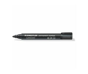 Staedtler Lumocolor Pennarello permanente a punta tonda Versatile e leggero, 10