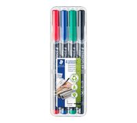Staedtler LumoColor - Pennarello permanente universale (313WP4)