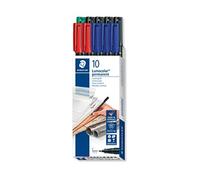 STAEDTLER 318B10 - Penna universale indelebile F, kit, 10 punte