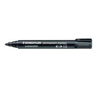 Staedtler LUMOCOLOR Permanent Marker, Schwarz