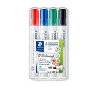 Pennarelli Lumocolor whiteboard 351 - tratto 2,0mm - Staedtler - busta 4 pezzi