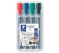 Staedtler Lumocolor WP4 356 B Flip Chart Marker Refillable in Staedtler Box with