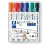 Staedtler Lumocor 351 WP6 - Lavagna Bianca Evidenziatori Proiettile Punta - 6