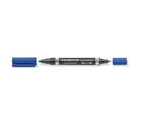 Staedtler Marcatore 348-3 CF10MARCATORI LUMOCOLOR DUO BLU