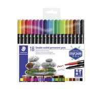 Staedtler 3187 marcatore permanente Multicolore 18 pz