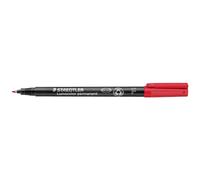 STAEDTLER marqueur permanent "Lumocolor 318F", rouge Tracé 0,6 mm