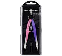 STAEDTLER Mars Comfort 556 Compasso rosa neon/viola Ø 23 cm Compasso di