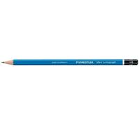 Staedtler Mars Lumograph 100 - Matite da 2 mm, confezione da 3, colore: Blu 2B