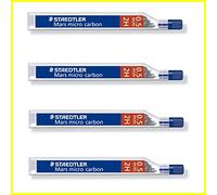 Staedtler Mars Micro Carbon 250 0.5 mm 2H - Portamine, - 4 tubi/confezione (48 cavi) 2H