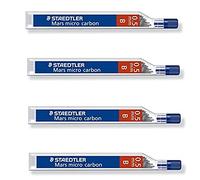 STAEDTLER Mars Micro Carbon 250 0,5 mm B - Ricariche per matite - 4 tubi/confezioni (48 cavi) B