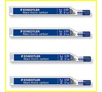 STAEDTLER Mars Micro Carbon 250 0,7 mm 2H - Ricariche per matite - 4 Tubi / Confezioni (48 Piombi) 2H