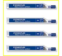 STAEDTLER Mars Micro Carbon 250 0,7 mm - B - ricariche per matita - 4 tubi/confezioni (48 cavi) - B