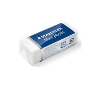 Gomma Staedtler Mars Plastic - 306408 Gomma per cancellare 40 X 19 X 13 mm di colore bianco in polimerico in confezione da 1 Pz.
