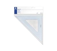 Staedtler Mars- Squadra 45 Gradi per Disegno Tecnico, Squadre da Disegno con Angoli Smussati e Bordo Righello, Squadretta 45 Gradi Resistente per Cancelleria e Materiale Scolastico, Cose per la Scuola