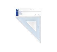 Staedtler Mars - Squadra 45 Gradi per Disegno Tecnico, Squadrette Piccole con Angoli Smussati e Bordo Righello, Squadre da Disegno Resistenti per Cancelleria e Materiale Scolastico, Cose per la Scuola