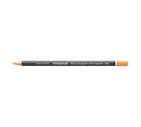 STAEDTLER Matita acquerellabile Arancio giallo pastello - Matita artistica acquerellabile con design esagonale - Mina da 3,6 mm, alta intensità di colore e resistenza alla luce