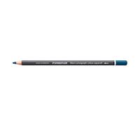 STAEDTLER Matita acquerellabile Blu-verde scuro - Matita artistica acquerellabile con design esagonale - Mina da 3,6 mm, alta intensità di colore e resistenza alla luce