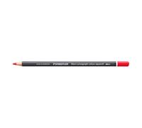 STAEDTLER Matita acquerellabile Rosso scarlatto - Matita artistica acquerellabile con design esagonale - Mina da 3,6 mm, alta intensità di colore e resistenza alla luce
