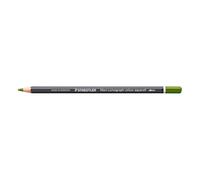 STAEDTLER Matita acquerellabile Verde oliva - Matita artistica acquerellabile con design esagonale - Mina da 3,6 mm, alta intensità di colore e resistenza alla luce