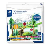 Staedtler - Matite Colorate Altamente Pigmentate, Colori a Matita Facili da Sfumare, Set Matite da Disegno Ideale per Cancelleria Scuola Università Ufficio e Cartoleria, Colori Assortiti - 72 Pezzi