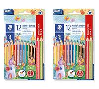 Staedtler Matite colorate Noris Jumbo (2 pezzi)