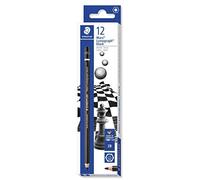 STAEDTLER matite Mars Lumograph Black, nero intenso, confezione da 12 matite da