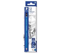 STAEDTLER matite Mars Lumograph, confezione da 12 matite da disegno, gradazione