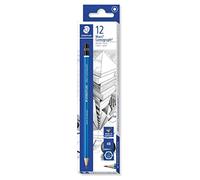 STAEDTLER matite Mars Lumograph, confezione da 12 matite da disegno, gradazione
