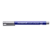 STAEDTLER Metallic Calligraphy 8325-81 - Pennarello per calligrafia, larghezza 2,8 mm, coprente su carta chiara e scura, facile da pulire su superfici lisce, 10 penne, colore: Argento