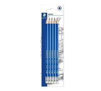 Staedtler Norica Eraser Tipped Pencil (Pack of 5)