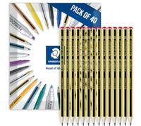STAEDTLER Noris 121 - Matite HB, grafite, confezione da 40