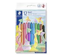 Staedtler Noris Club Pastelli a cera Twister Confezione da 12 pastelli assortiti