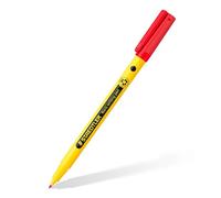 STAEDTLER Noris 307-9 - Penna per scrittura a mano, confezione da 10, colore: Rosso