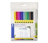Staedtler Noris 307 C10 - Penna per scrittura a mano, 10 pezzi, colori assortiti