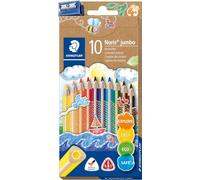 Staedtler Noris Club 128 NC10 Matita Colorata, assorted, Confezione da 10