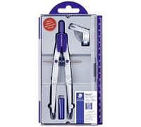 Staedtler Noris Club 550 01 - Set compasso con vite centrale Con adattatore univ