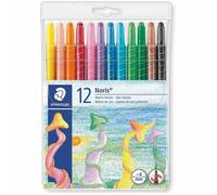 Staedtler Noris Club Pastelli a cera Twister Confezione da 12 pastelli assortiti