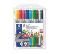 Staedtler Noris Club Penna in fibra con punta resistente alla pressione con 2 pu