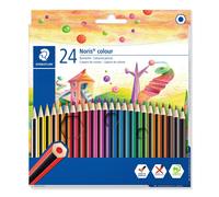 Pastelli colorati Noris Colour - Staedtler - Astuccio 24 pastelli colorati