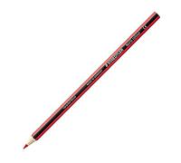 Staedtler Noris Colour - Matite Colorate Rosse, Set Matite da Disegno, Ideale per Cancelleria Scuola Università Ufficio e Cartoleria, Matite Triangolari per Bambini - Materiale Scolastico, 12 Pezzi