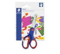 Staedtler Noris - Forbici Punta Arrotondata con Impugnatura Ergonomica, Forbici Scuola Elementare e Media con Lame Arrotondate in Acciaio, Forbice Multiuso Ideale per Casa, Ufficio, Hobby e Bricolage
