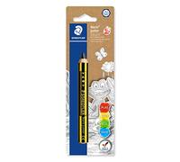 STAEDTLER Noris Junior 141-2B - Matita in grafite, per bambini dai 2 anni in su, 2B, confezione da 1, colore: Nero