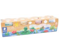 STAEDTLER Noris junior 8134 Plastilina per bambini - 4 vasetti da 130 g