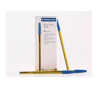 STAEDTLER - Noris M Stick 434 03 - Penna A Sfera - Blu - Conf. 20 Pz