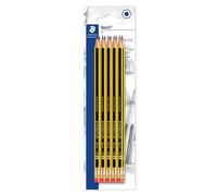 Staedtler Noris Matite HB Con Gomma 10 Pezzi Confezione Blister