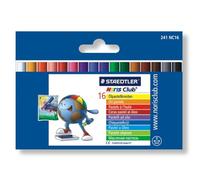 Staedtler Noris Club Pastelli a olio Confezione da 16 colori assortiti, dai 4 an