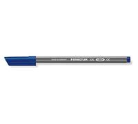 Staedtler Noris®, penna con punta sintetica, colore grigio, larghezza di tratto di circa 1 mm, lavabile da molti tessuti, confezione da 10 pezzi, 326-8