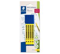 Staedtler Noris Penna Per Scrittura A Mano Blu 4 Pezzi Penne Per Scuola